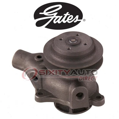 Gates Engine Water Pump for 1959-1971 Jeep CJ5 2.2L L4 - Coolant Antifreeze fl - Image 1 of 4