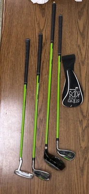 Graphite Junior Kids Right Hand Clubs Driver w/cvr, putter, Iron 7 & Wedge GCBAA - Image 1 of 4