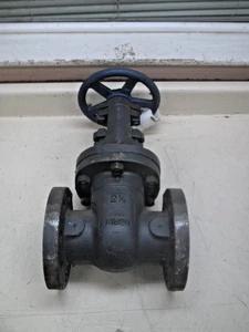 Nibco 2-1/2" Gate Valve Cast Iron Outside Screw Yoke Flanged P/N: F-667-0 - Picture 1 of 11