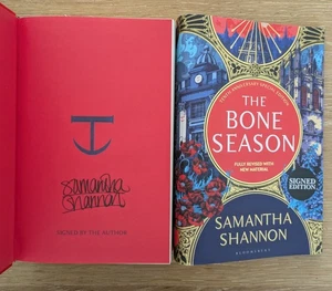 SAMANTHA SHANNON SIGNED THE BONE SEASON 10TH ANNIVERSARY EDITION 1/1 UK HBDJ NEW - Picture 1 of 7