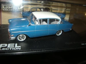 1:43 Ixo / Altaya Opel Collection Opel Rekord P1 azul/blanco 1957-1960 en VP - Imagen 1 de 1