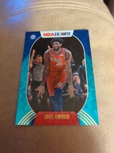 2020-21 NBA HOOPS JOEL EMBIID TEAL EXPLOSION #138  