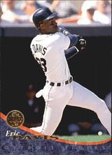 1994 Leaf Baseball Card #256 Eric Davis