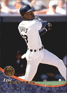 1994 Leaf Baseball Card #256 Eric Davis
