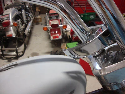 BIG DOG OEM CHROME SPEEDOMETER MOUNT BRACKET 5.5" LONG PITBULL MASTIFF BULLDOG - Imagem 1 de 4