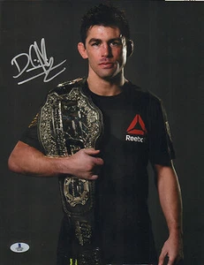 DOMINICK CRUZ SIGNED AUTO'D 11X14 PHOTO BAS COA UFC 199 WEC CHAMP VS DILLASHAW B - Picture 1 of 1