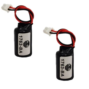 2pcs 1763-BA 3V PLC Computer Backup Battery COMP-295 for Allen Bradley 1763-BA - Picture 1 of 5