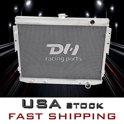 Radiador de aluminio de 3 filas para 73-79 Dodge Plymouth Chrysler Newport 3,7 L-7,2 L V8 L6 Foto 1 de 4
