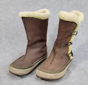 Merrell Spirit Tibet High Espresso Polartec Winter Pull On Boots Women's Size 6 - Picture 1 of 7