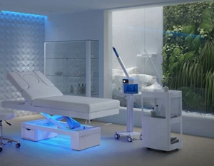 Massageliege Therapieliege Praxisliege Behandlungsliege Wellnessliege Elektrisch - Bild 1 von 16