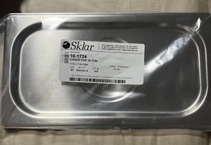 1PC Stainless Steel Lid Solid for 1/3 Size Steam Table Pan -Sklar 10-1724 - Picture 1 of 2