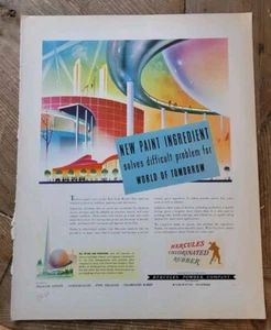 1940 Hercules Powder Company new paint ingredient vintage ad - Picture 1 of 1