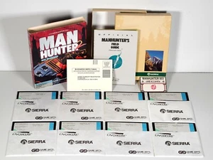 Man Hunter 2, San Francisco - 5 1/4 Disks PC 1989 Near Complete SIERRA Floppy - Bild 1 von 10
