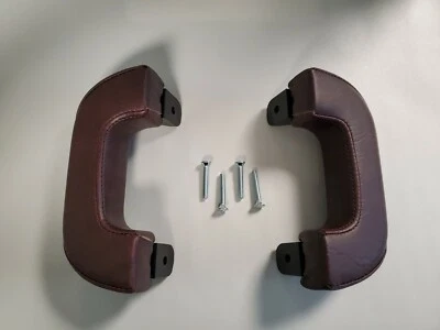 NEW 1947 - 1954 Chevrolet Pickup Truck Arm Rest - Pair - Maroon - Image 1 of 3