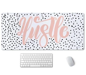 Large Mouse Pad Cute Hustle Desk Mat for Desktop Women Girls Waterproof Gamin... - Picture 1 of 7