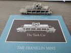  Franklin Mint Pewter THE TANK CAR - World's Greatest Railroad
