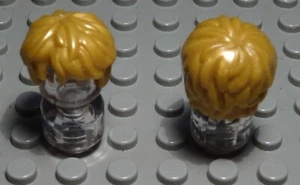 LEGO Figure Accessories Hair Gold for Man (1695#) - Picture 1 of 1