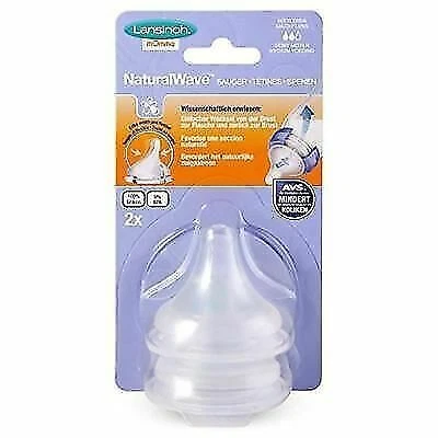 Lansinoh NaturalWave Sauger M 2 St