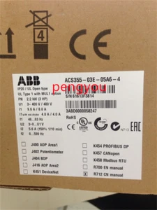ACS355-03E-05A6-4 2.2KW inverter Brand New Via FedEx or DHL - Picture 1 of 2