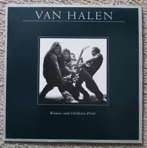 RARE! VAN HALEN WOMEN AND CHILDREN FIRST Vinyl LP HS 3415 PROMO + POSTER - Picture 1 of 5