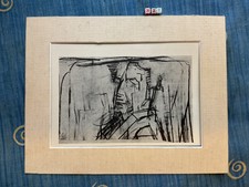 PIET MONDRIAN, Modern Art , Vintage Art Print , Mounted , Self Portrait