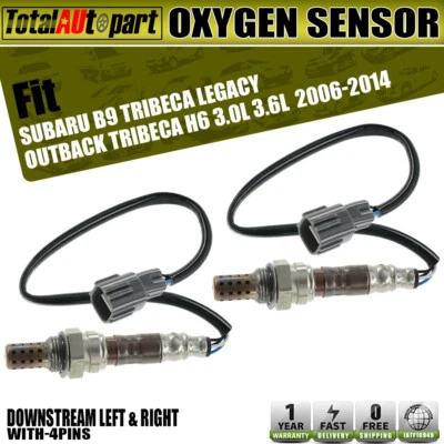 2x Oxygen Sensor for Subaru B9 Tribeca Legacy Outback 2006-2014 Downstream L & R - Image 1 of 4