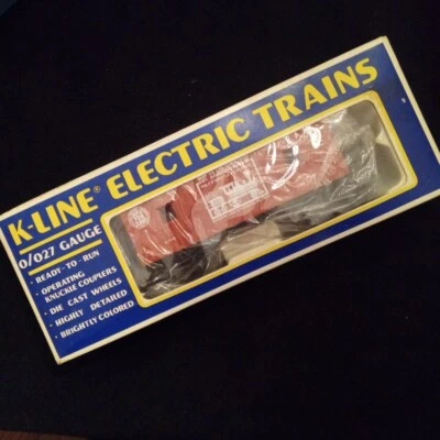Vintage K-LINE O 027 Gauge #6115-1986 TCA MUSEUM CABOOSE NEW Train Railroad - Image 1 of 3