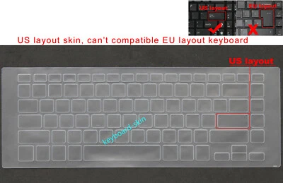 Keyboard Skin Cover For Samsung 370R4E 450R4V 450R4E 450R4Q 450R4J 455R4J 470R4E - Image 1 of 3