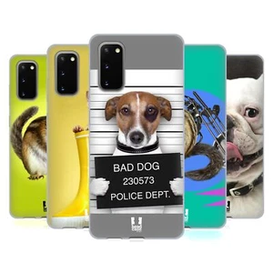 HEAD CASE DESIGNS FUNNY ANIMALS SOFT GEL CASE FOR SAMSUNG PHONES 1 - Picture 1 of 22