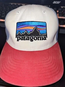Patagonia Multi-Color Colorblock Outdoors Adjustable Snapback Baseball Cap Hat - Picture 1 of 6