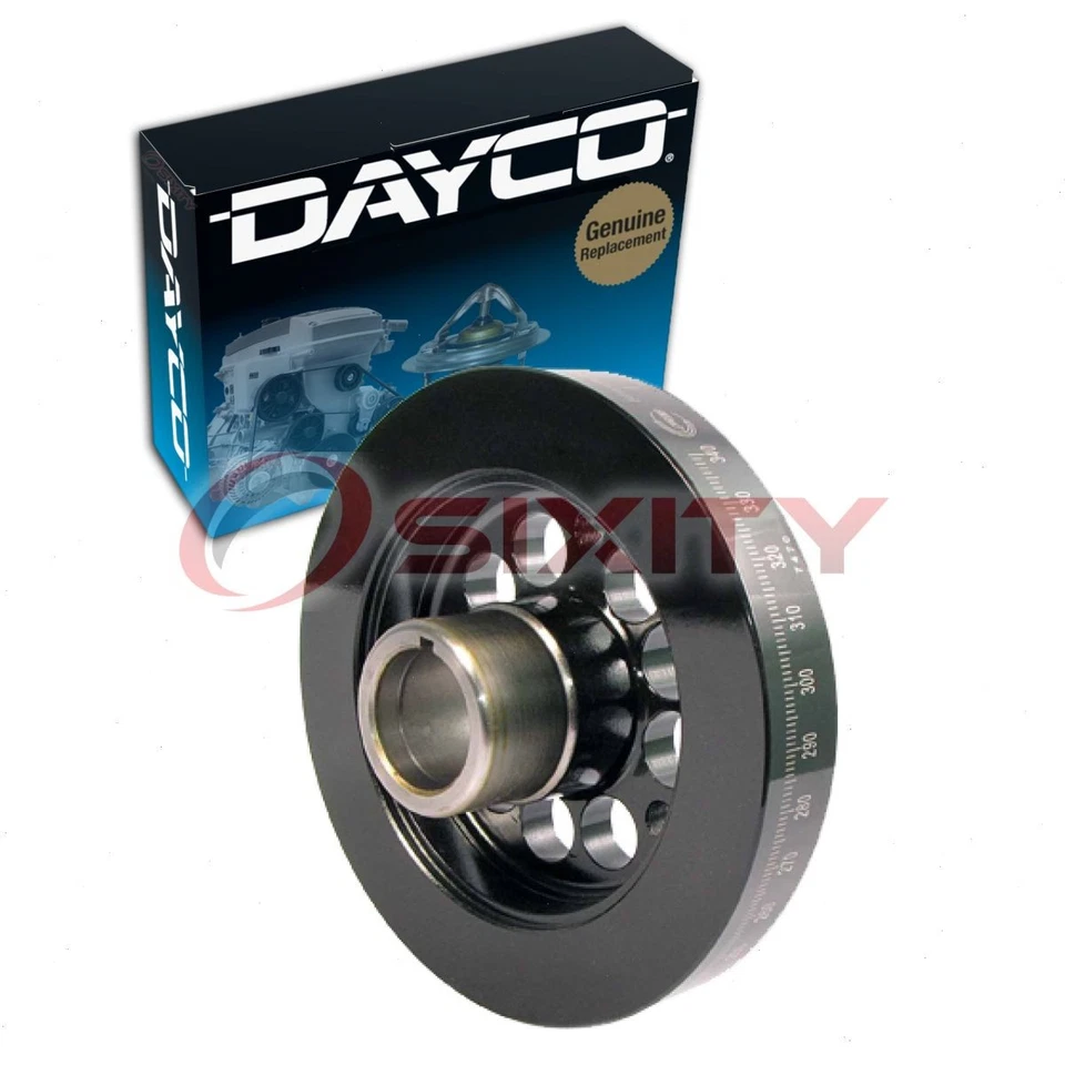 Balanceador harmônico de motor Dayco para 1968-1973 GMC K15 K1500 Suburban 5.0L od - Imagem 1 de 4