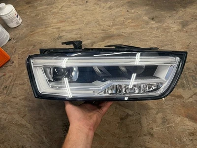 完美! 完整! 2016 2017 年奥迪 Q3 右乘客全 LED 头灯原始设备制造商 — 第 1/4 张图片