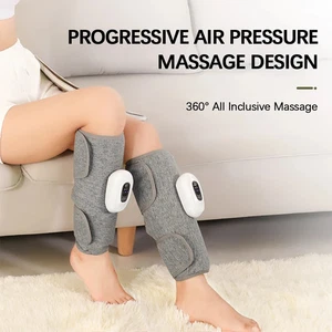 Wireless 360° 3 Modes Calf Massager Air Compression W/ Heat Leg & Foot Relaxer  - Picture 1 of 14