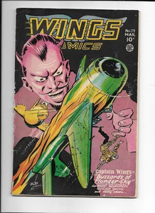 Wings Comics 79 80 Wings Publishing 1947 - Imagen 1 de 4