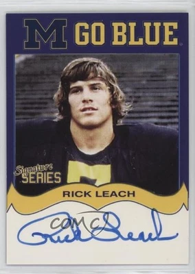 2006 TK Legacy Michigan Wolverines Go Blue Auto Rick Leach #MGB109 Auto - Image 1 of 2