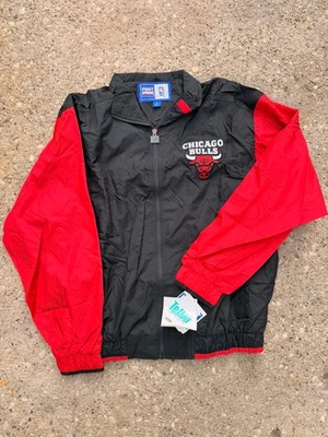 Chaqueta De Colección Años 90 Chicago Bulls Primera Selección Para Hombre’s L TOTALMENTE NUEVA CON ETIQUETAS Foto 1 de 4