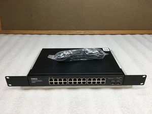 Dell PowerConnect 2824 24-Port Gigabit Ethernet Web-Managed Switch w/ Rack Ears - Picture 1 of 8