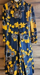 PAULENE TRIGERE VINTAGE DRESS AND MATCHING COAT SIZE 10/12 - Picture 1 of 19