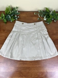French Toast Youth Scooter Skort, Khaki, 14 - Picture 1 of 10