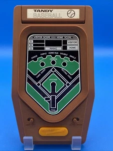 Gioco portatile baseball 2 giocatori Tandy Electronic 1981 vintage - testato/funzionante - Foto 1 di 7