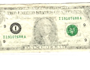 $1 (MISSING INK ERROR) "MINNEAPOLIS" $1 (MISSING INK ERROR) "MINNY" RARE NOTE!!! - Picture 1 of 3