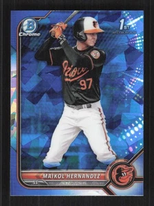 Maikol Hernández 2022 Bowman Chrome Sapphire Edition Prospects #BCP-155 - Imagen 1 de 3