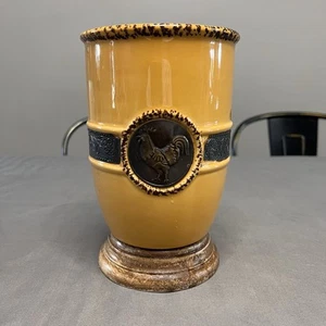 Pier 1 Hahn Landhaus Küchenutensilien Halter oder Vase 5,5x8,5" - Bild 1 von 10