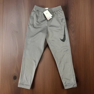 Nike Boys Large (14-16) Grey/Black Therma Basketball Jogger Pants (CJ6882-056) - Picture 1 of 12