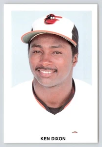 Vintage MLB - Ken Dixon Baltimore Orioles Baseball Unposted Postcard - Picture 1 of 2