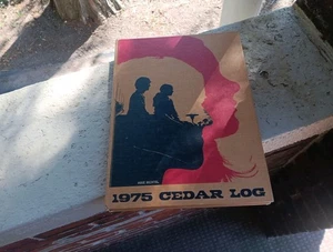 VINTAGE 1975 CEDAR LOG CEDAR CREST HIGH SCHOOL YEARBOOK LEBANON PA BOOK - Picture 1 of 7