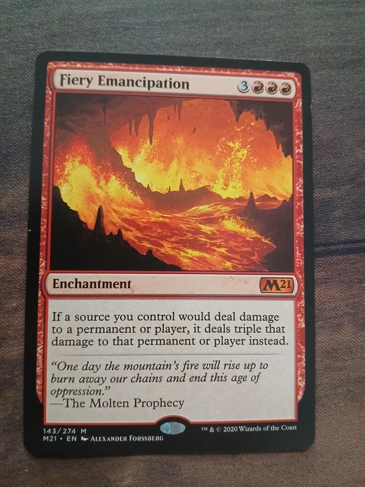 Fiery Emancipation - M21 - NM - MTG - Image 1 of 1