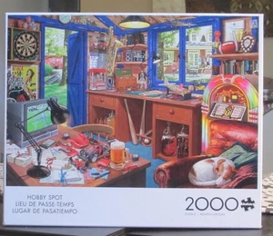 HOBBY SPOT DE STEVE READ - Completo - JUEGOS DE BÚFALO 2000 PIEZAS. PUZZLE - Imagen 1 de 2