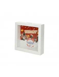 Portafoto Salvadanaio mdf/vetro Brandani - Foto 1 di 1