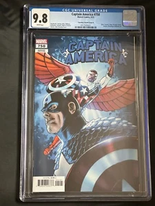 Captain America #750 Marvel Comics Cassidy B Variant 2023 CGC 9.8 White Pages - Imagen 1 de 3